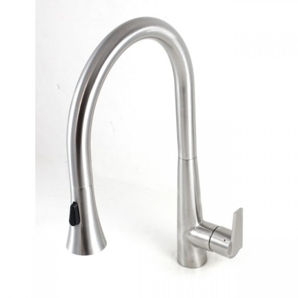 Eclipses Style Solid Stainless Steel Pull Out Sprayer Faucet